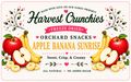 Apple Banana Sunrise - Freeze-Dried Fruit Snack
