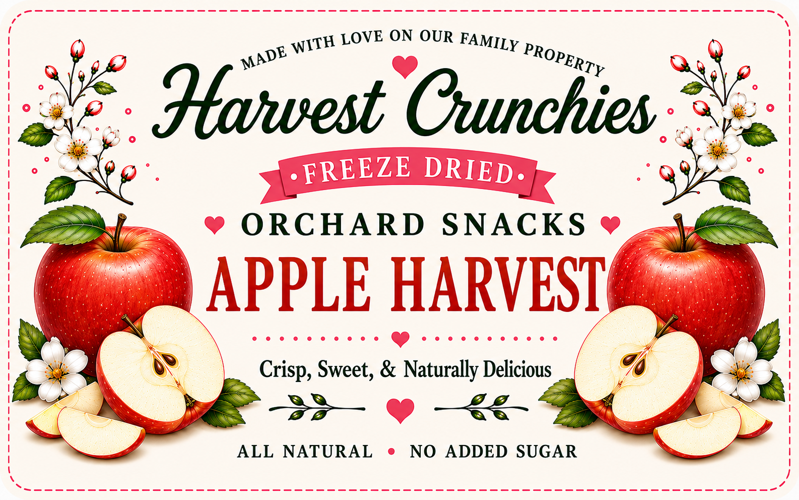 Apple Harvest - Freeze-Dried Fruit Snack
