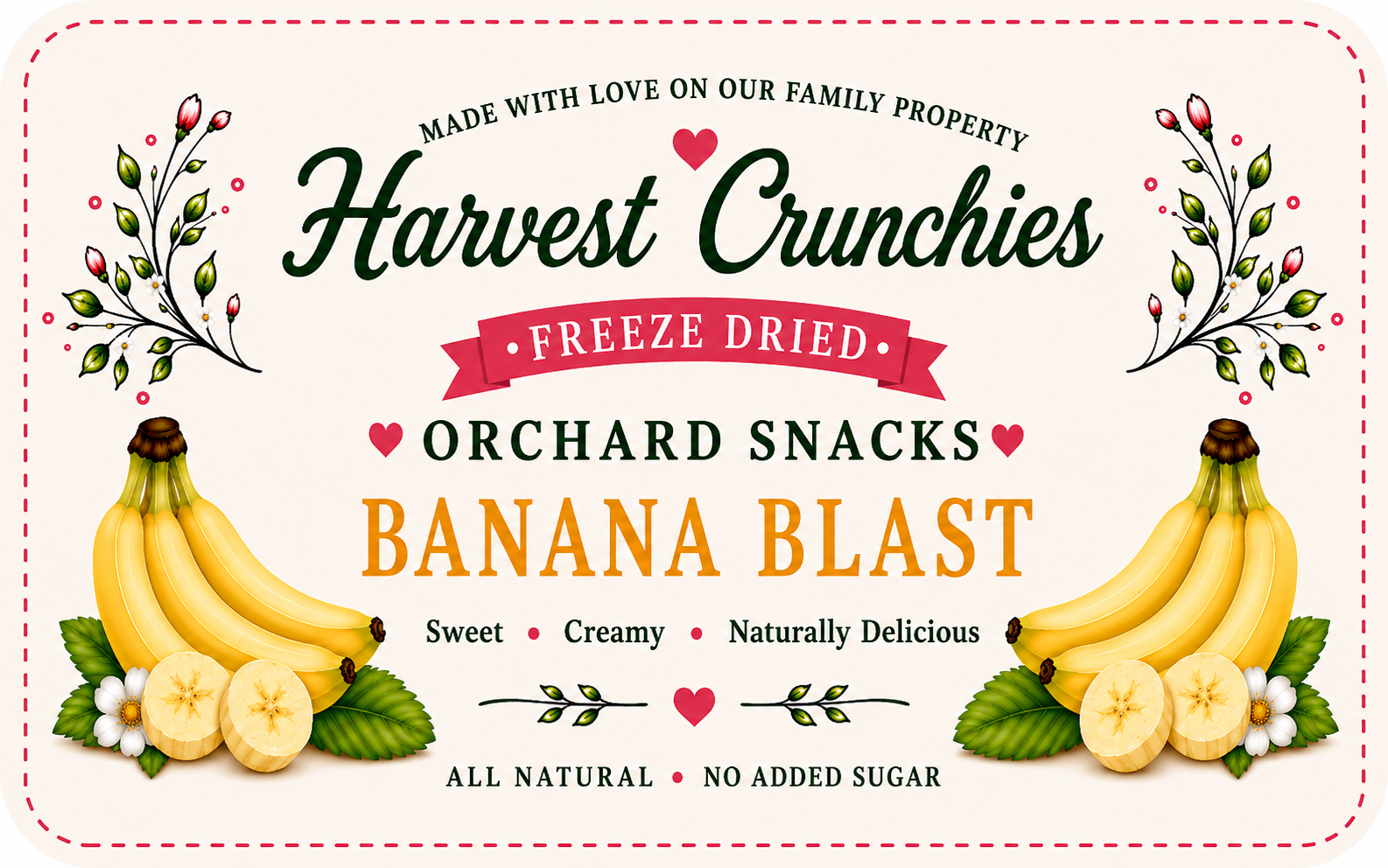 Banana Blast - Freeze-Dried Fruit Snack